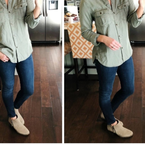 Lucky Brand LP Brielley Ankle Leather Bootie 9,5M - Picture 16 of 16